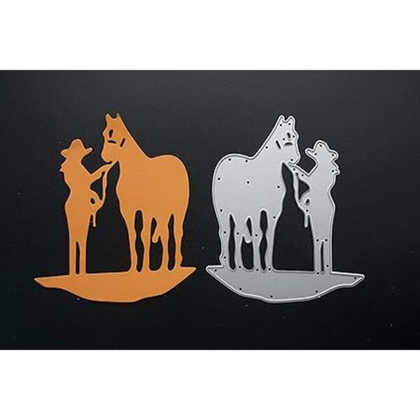 Metal The Lady Led The Horse Troqueles de corte de