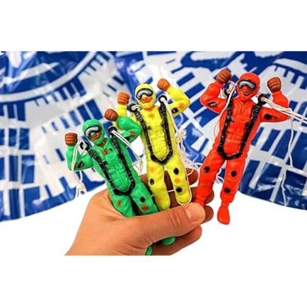 Juguete de paracaídas grande 3 paquetes JARU. Juguetes