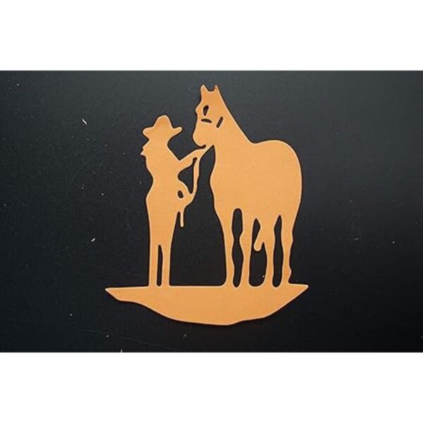 Metal The Lady Led The Horse Troqueles de corte de