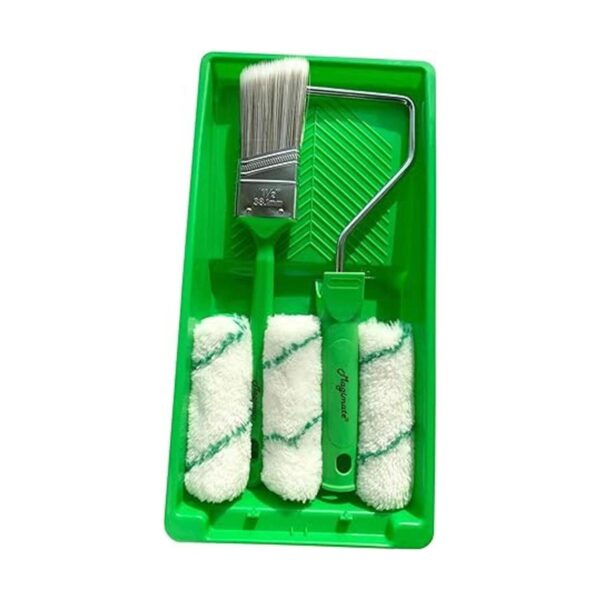 Magimate Pequeños rodillos de pintura y bandeja para