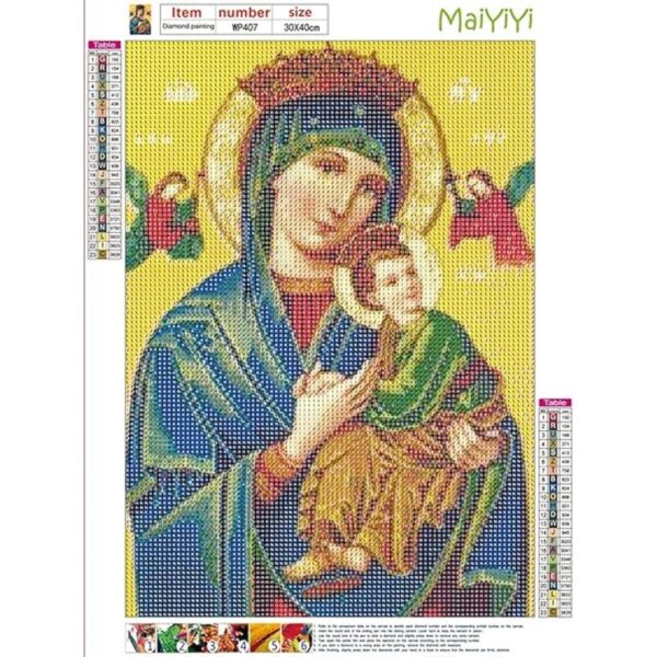 MaiYiYi Pintura de diamante 5D con diseño de diamantes de