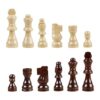 Juegoal Piezas de ajedrez de madera solamente 32 piezas_1