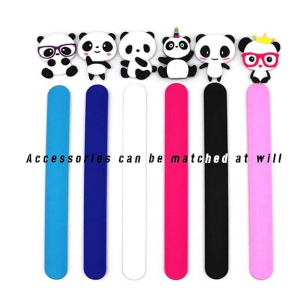 Pulseras de panda para regalos de fiesta de niños_2