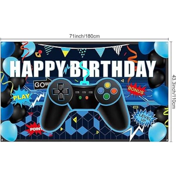 Juego de 34 piezas de suministros de fiesta de videojuegos_2