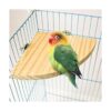 Suruikei Juego de 2 plataformas de perca para pájaros