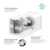 Kasa Smart Enchufe mini con monitoreo de energía toma