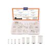 Rustark 166 piezas AWG12 10 8 6 4 2 10 20 virolas de