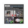 Rustark 166 piezas AWG12 10 8 6 4 2 10 20 virolas de