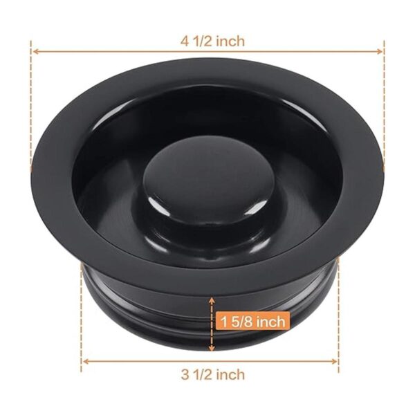 LQS Tapón de brida para fregadero de cocina reborde y_4