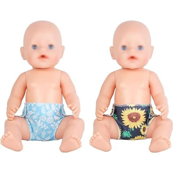 SOTOGO 10 piezas de pañales para muñeca ropa interior_5