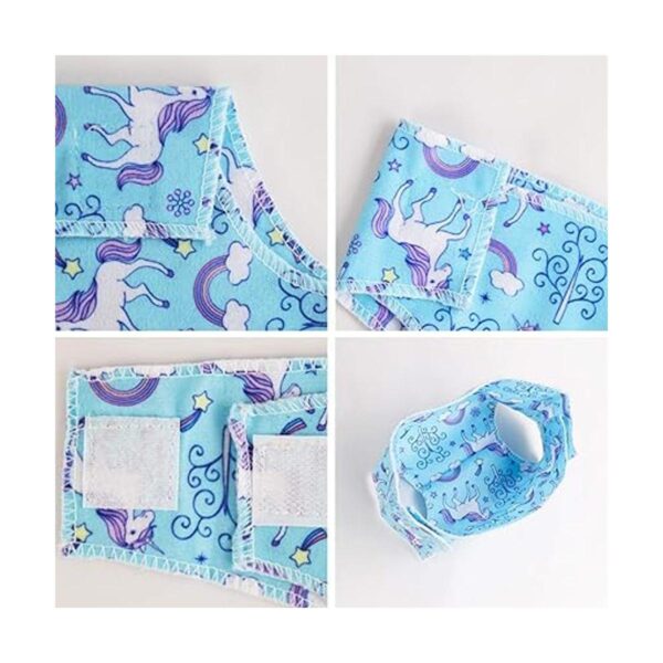 SOTOGO 10 piezas de pañales para muñeca ropa interior_3