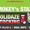 Smokeys Stash Juguetes de Navidad para gatos de hierba