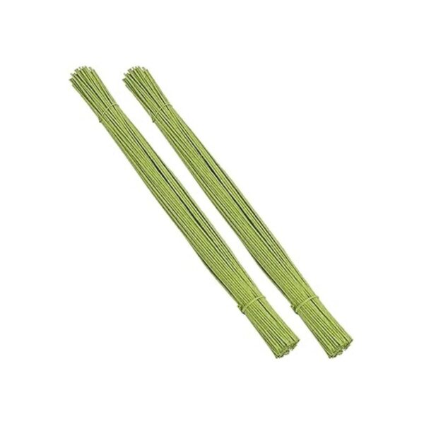 KEILEOHO 200 piezas de alambre de tallo floral calibre