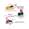 Kits STEM 4 en 1 de energía solar y motor eléctrico_5