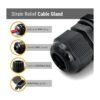 MGI SpeedWare Sello de cable de nailon NPT para alivio de_3