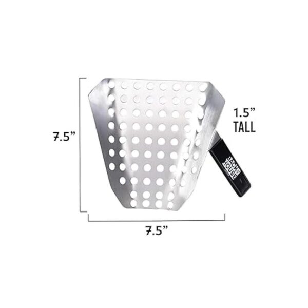 Palomitas Speed Scoop Perforado de acero inoxidable de_5