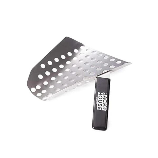 Palomitas Speed Scoop Perforado de acero inoxidable de_2