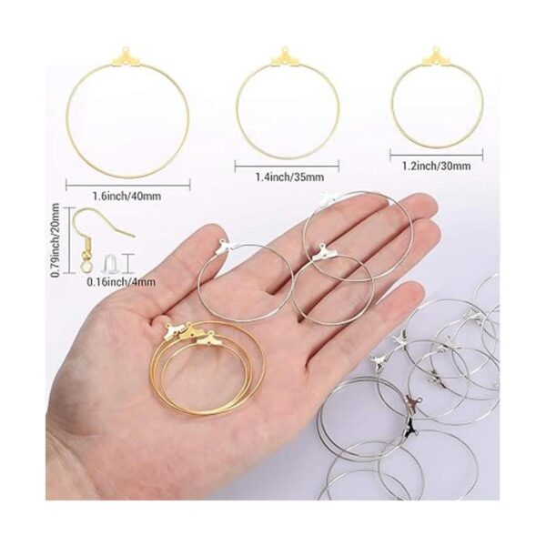 Kit de fabricación de aretes de 580 piezas incluye 180