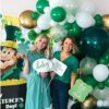 Juego de globos de confeti para decoración del día de San