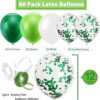 Juego de globos de confeti para decoración del día de San