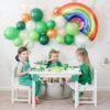 Juego de globos de confeti para decoración del día de San