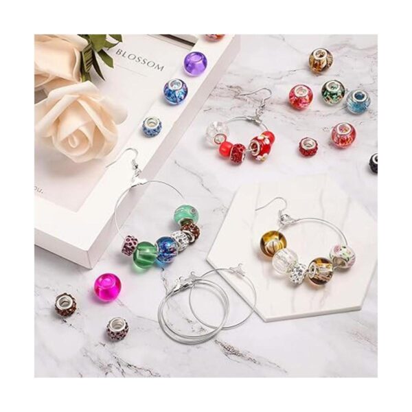 Kit de fabricación de aretes de 580 piezas incluye 180