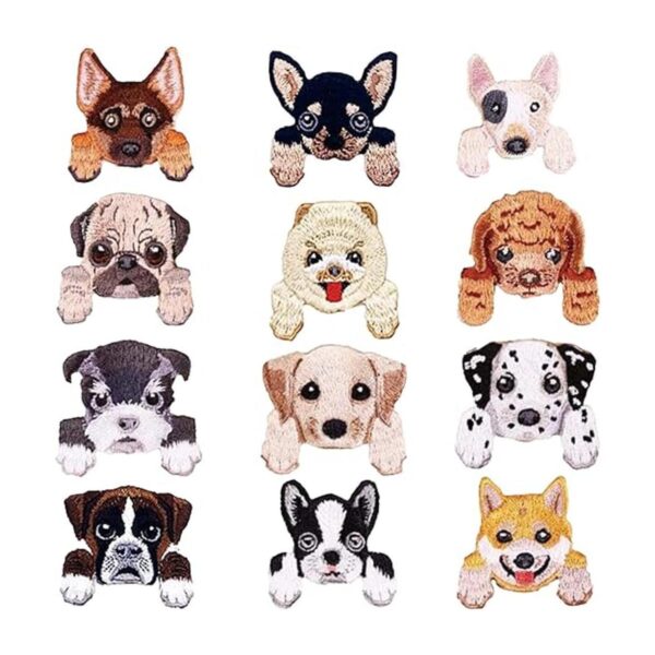 Lindos parches para perros para ropa varios parches_1