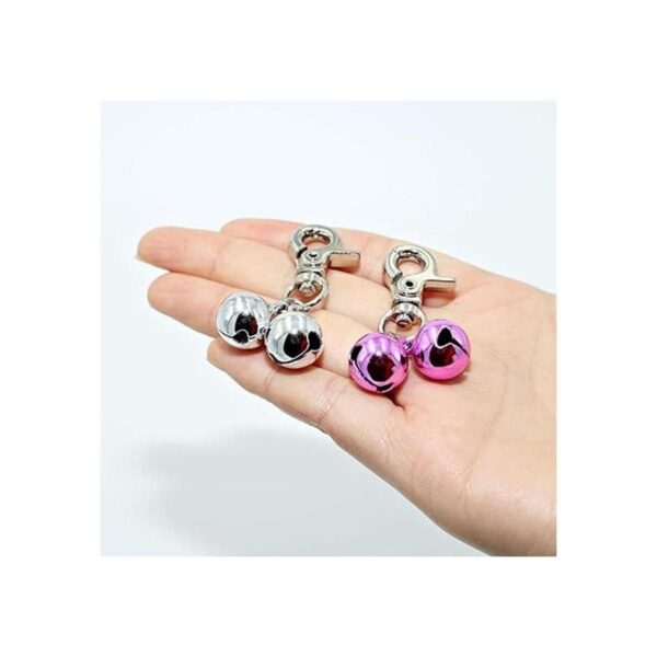 KITTAIL Campanas para collares de perro Paquete de 2