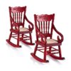 Sumind 2 sillas de madera para casa de muñecas 112 de_1