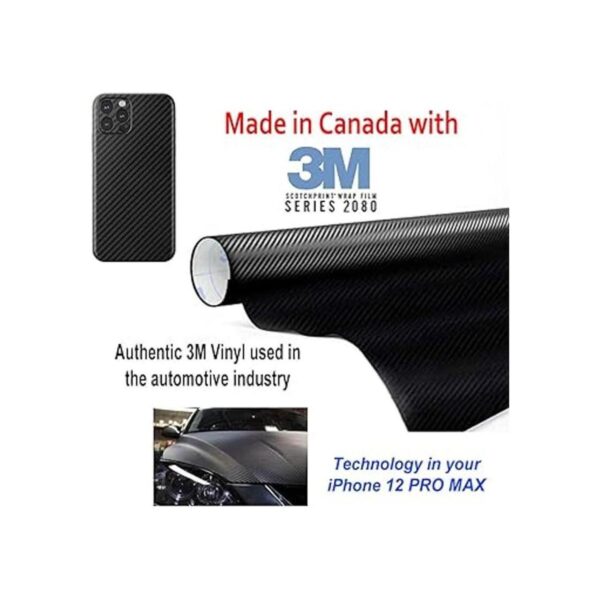 Película protectora para iPhone 12 ProMax de fibra de_2