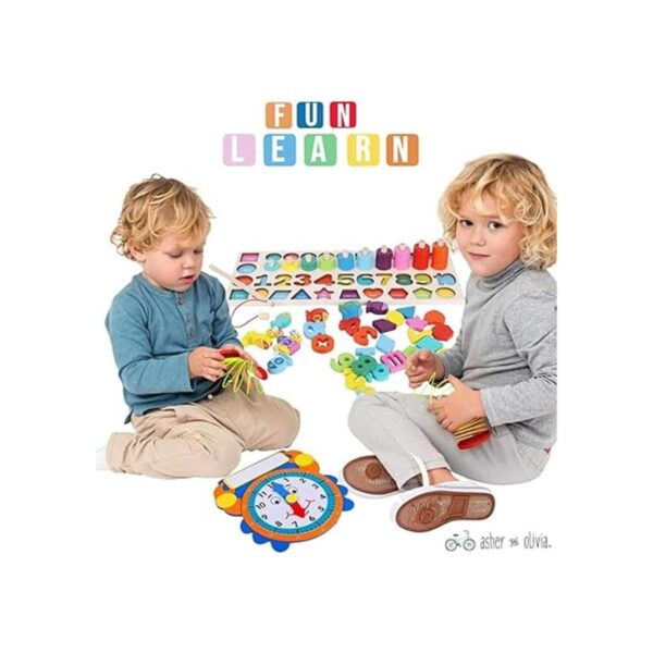 Juego de rompecabezas Montessori 71 Juego de_5
