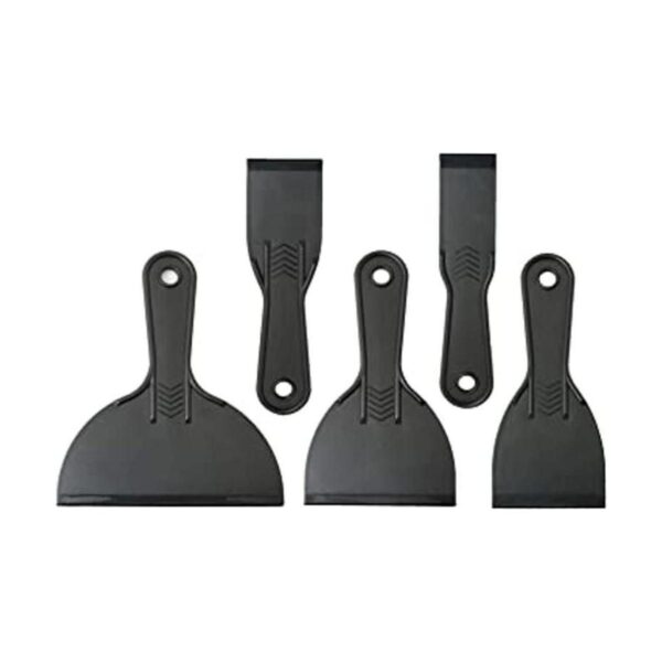 RLECS Juego de 5 cuchillos para masilla de plástico
