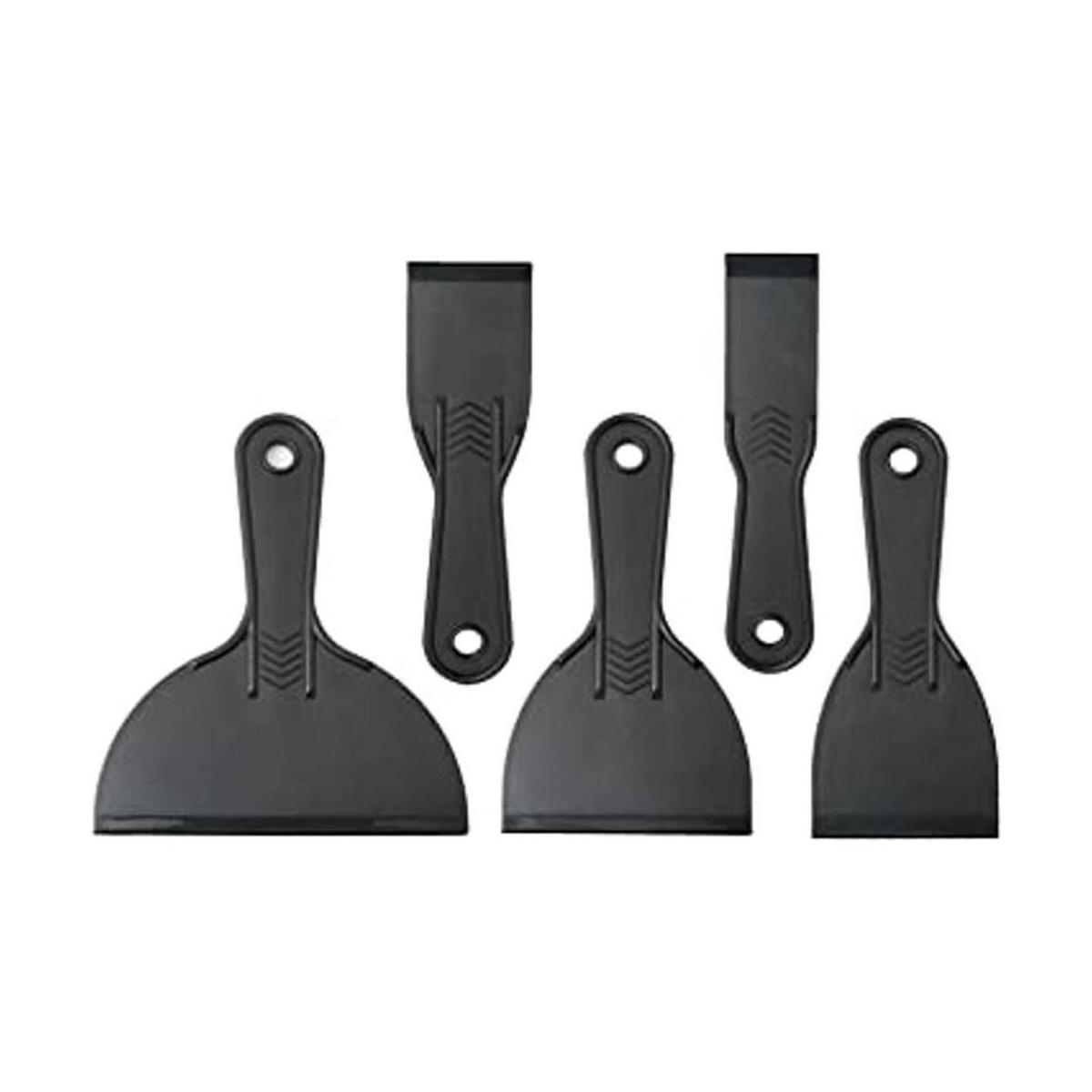 RLECS Juego de 5 cuchillos para masilla de plástico