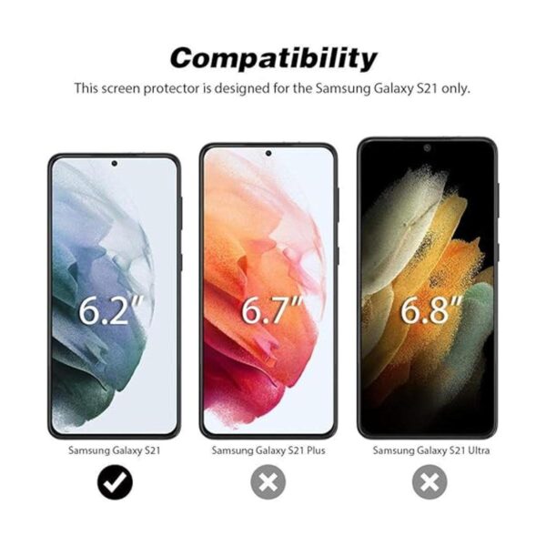 TOCOL Paquete de 6 Compatible con Samsung Galaxy S21 5G_2