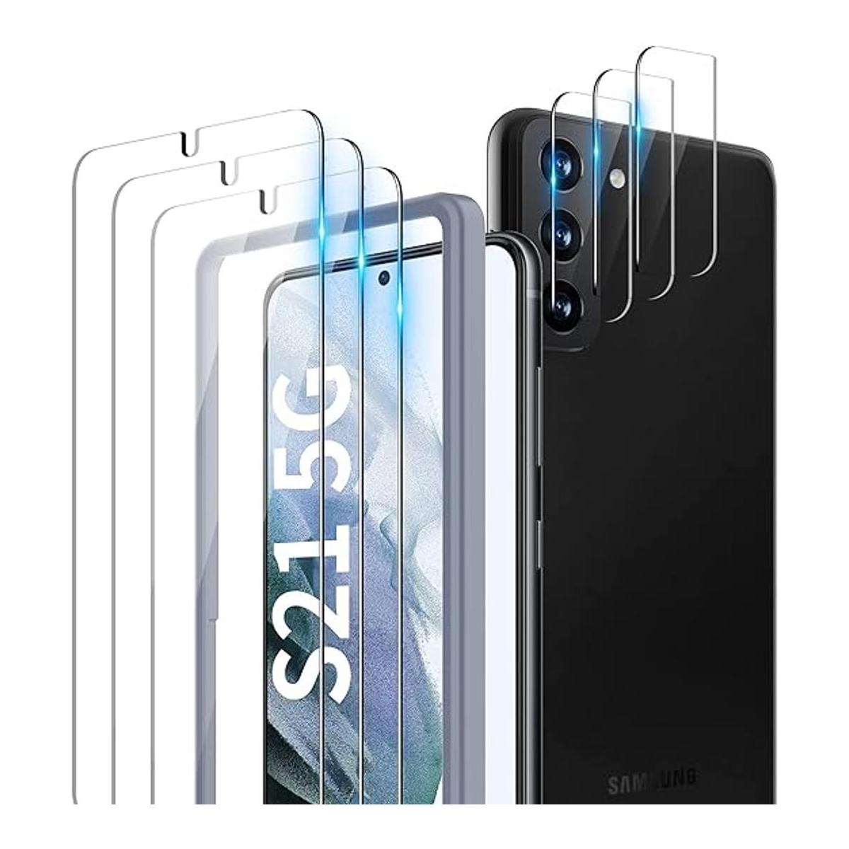 TOCOL Paquete de 6 Compatible con Samsung Galaxy S21 5G