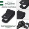 Keadic 60 abrazaderas de cable de nailon negro de 0.2 in