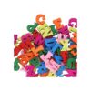 TOPINCN 300 letras de madera de colores surtidos letras