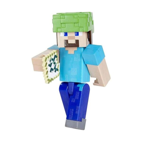 Minecraft Underwater Steve Figura coleccionable auténtica_4