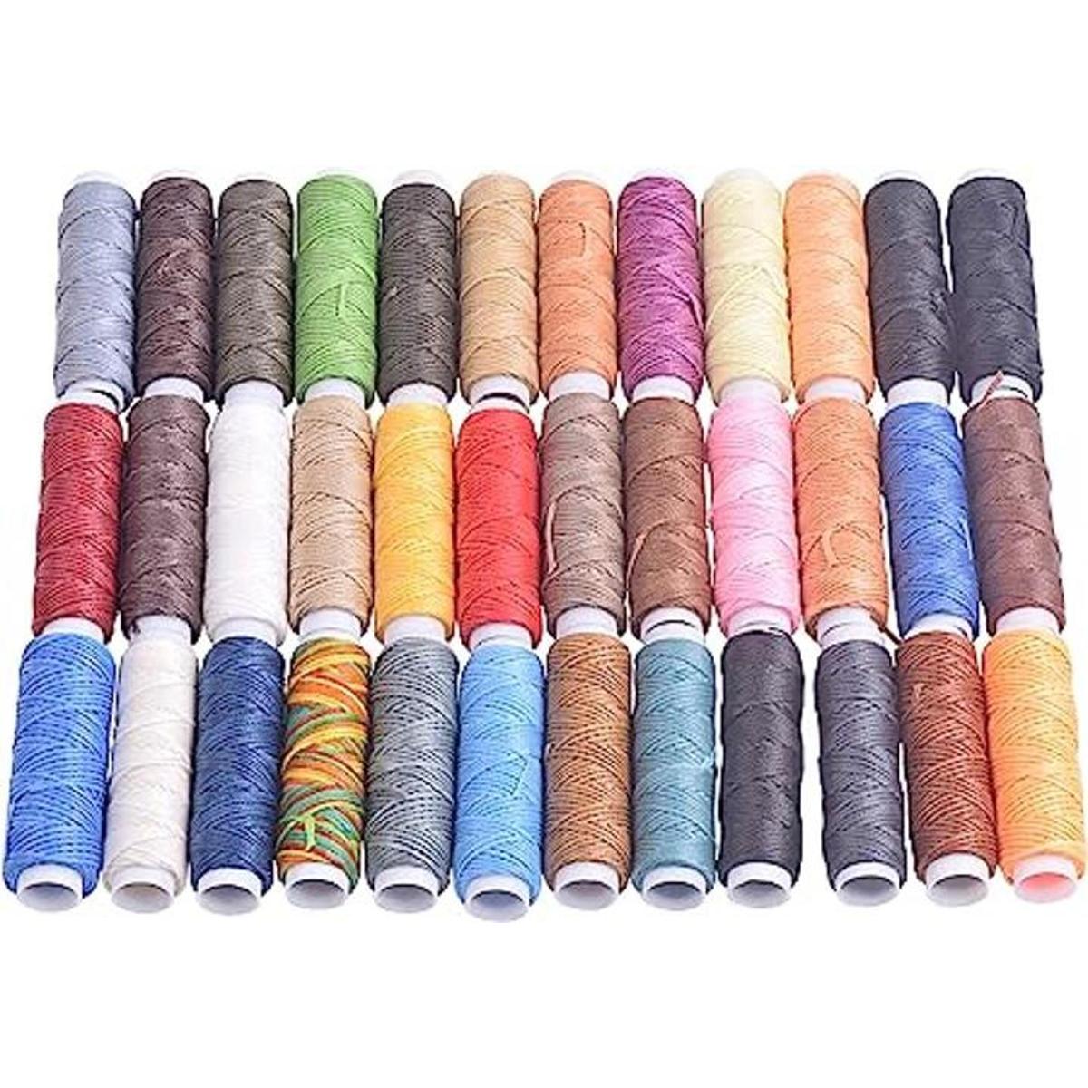 KONMAY 36 colores 150D0.031 in 470 yardas hilo encerado