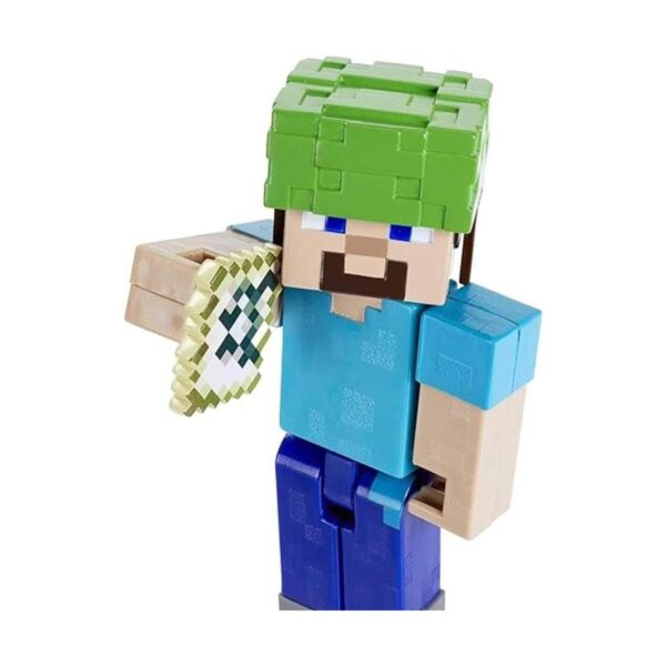 Minecraft Underwater Steve Figura coleccionable auténtica_2
