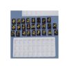 Juego de 2 moldes de resina de silicona FineGood Rune