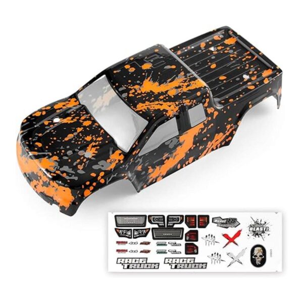 Los recambios del coche del Rc naranja de la cáscara del_2