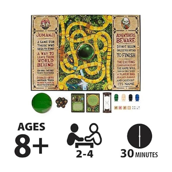 Jumanji The Game The Classic Scary Adventure Family