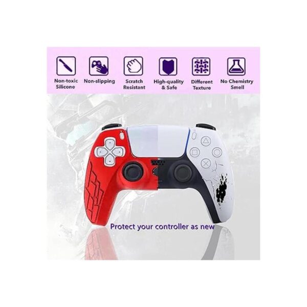 Skin para PS5 Controller Grips funda de silicona para_3