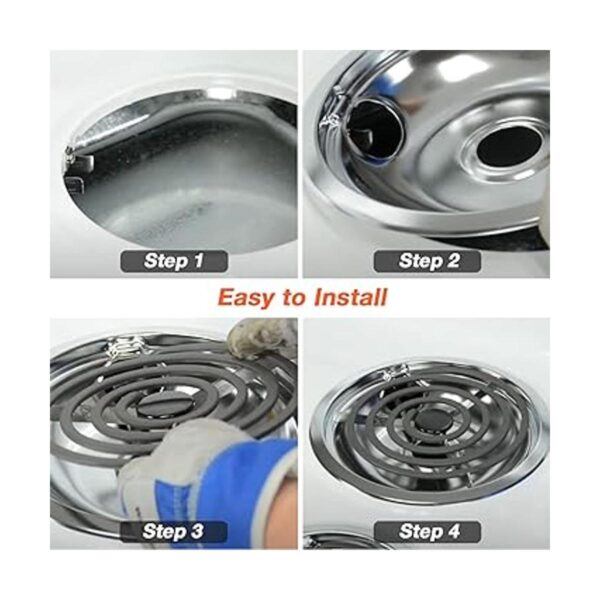 Kit de sartenes de goteo W10196405 W10196406 de Blutoget