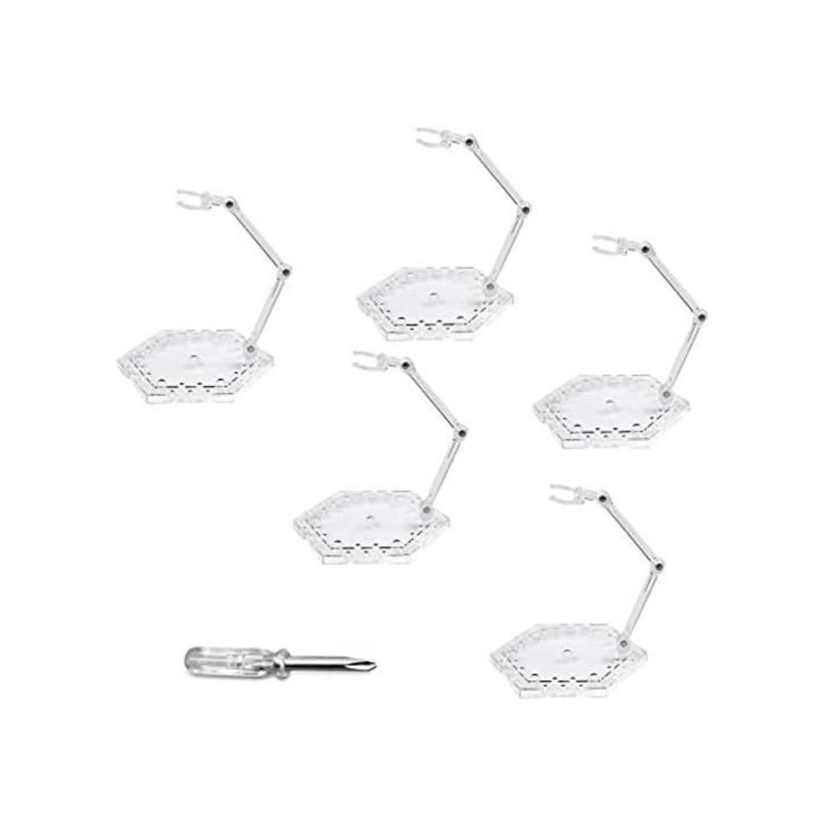 POMER Soporte de figura de acción 5 piezas de soporte de