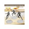 POMER Soporte de figura de acción 5 piezas de soporte de_6