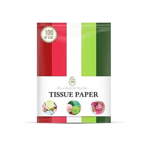 Papel de seda con temática navideña para envolver regalos_1