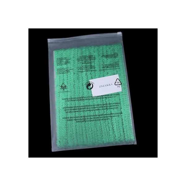 Ribete de cinta elástica de lentejuelas verde cinta de_5