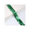 Ribete de cinta elástica de lentejuelas verde cinta de_4